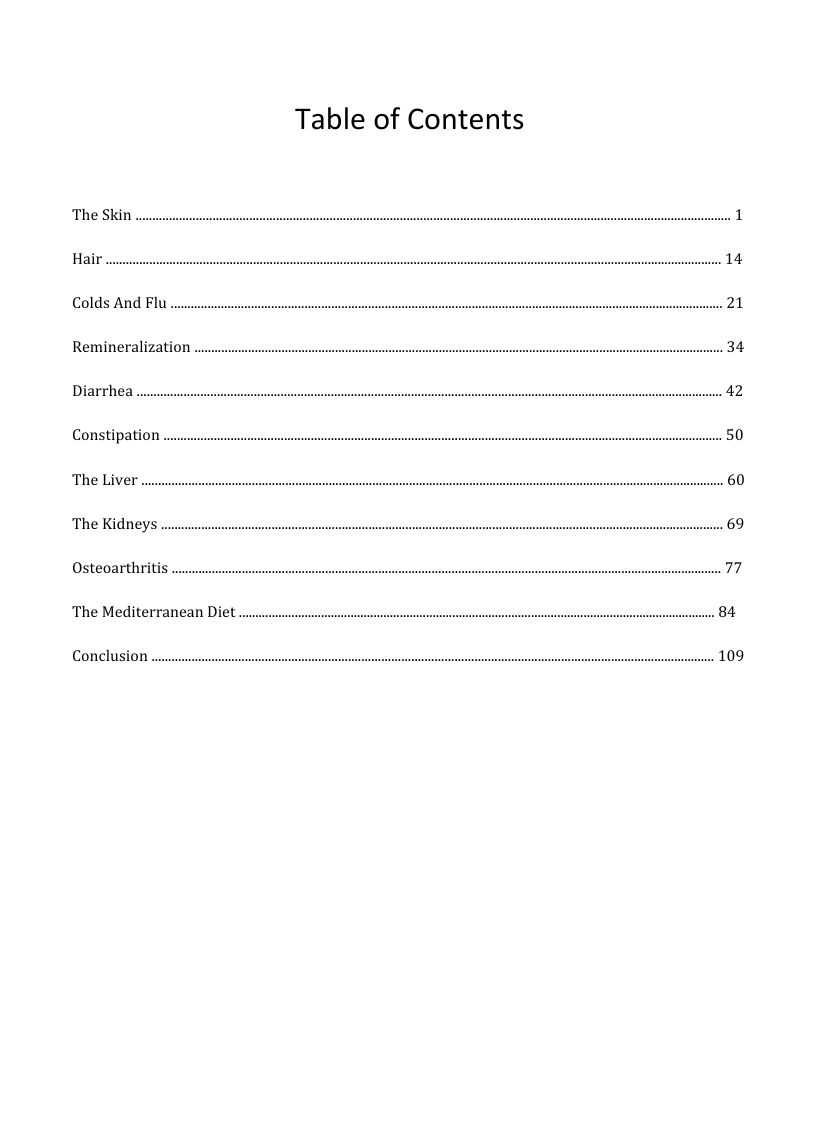 Beauty & Health: The Power of Food