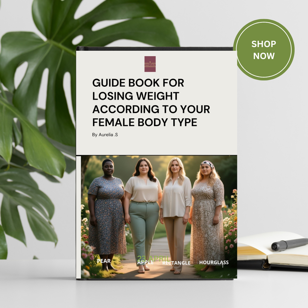 Guide EBook for Losing Weight According to Your Female Body Type