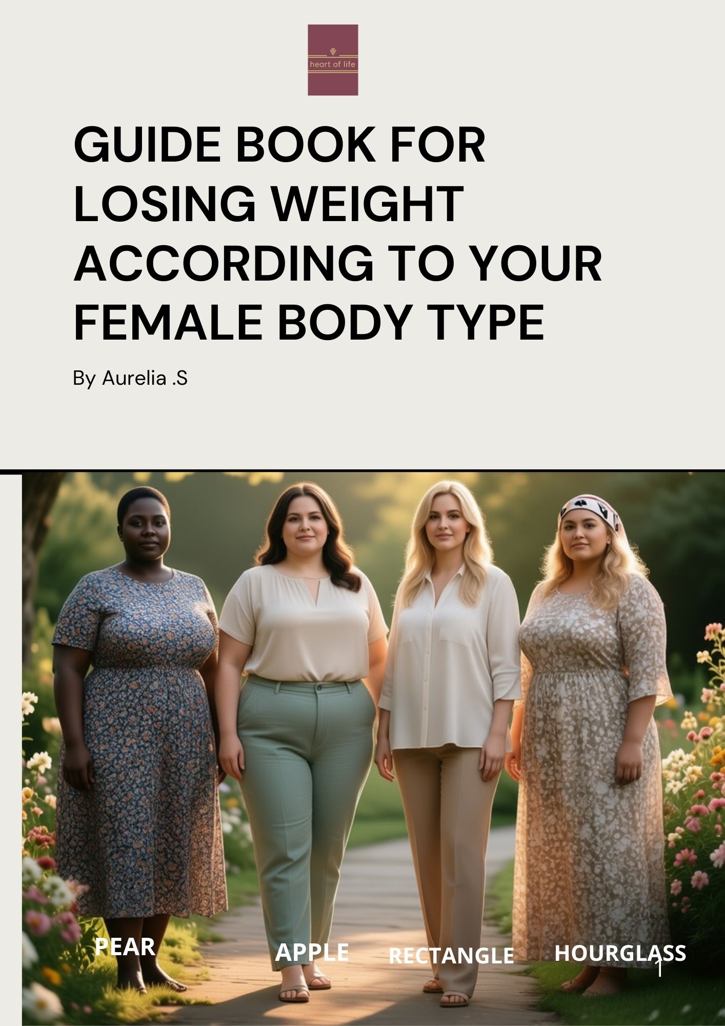 Guide EBook for Losing Weight According to Your Female Body Type