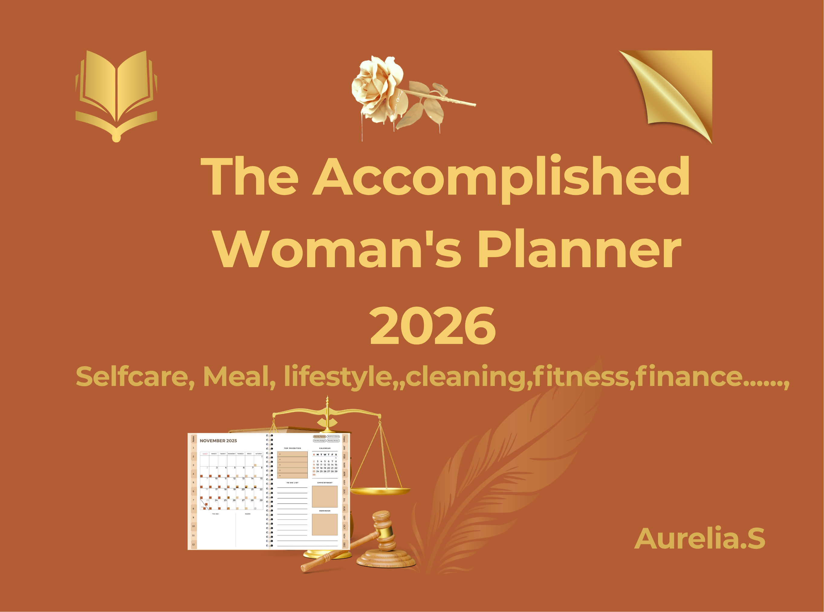 The Accomplished Woman's Digital Planner 2026