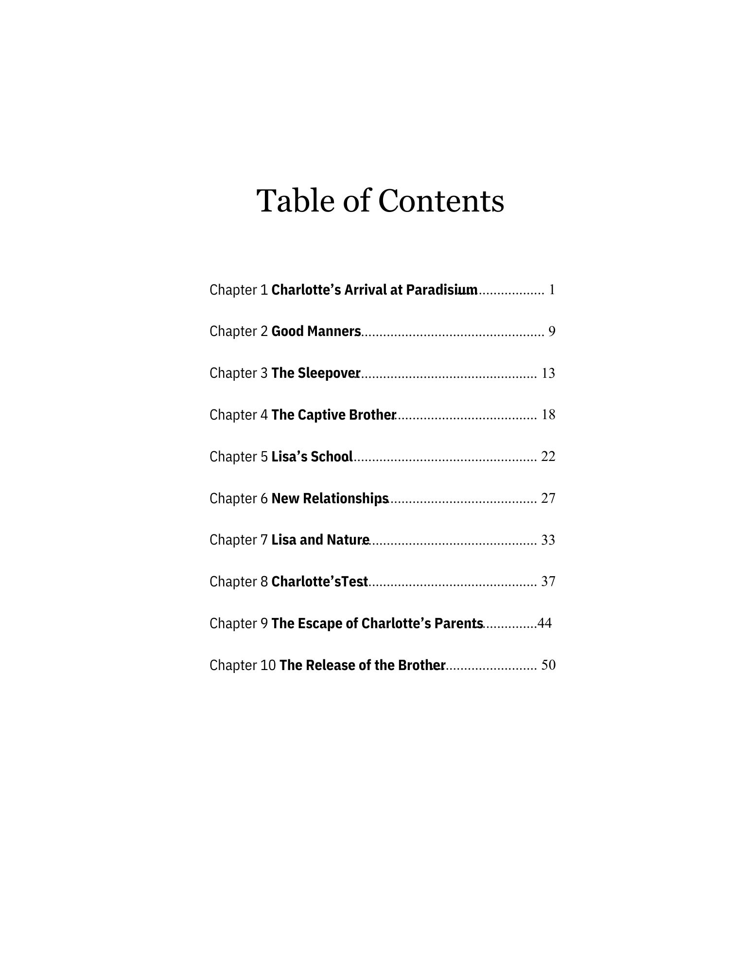 Charlotte's Enchanted Adventure: To the Land of Good Manners