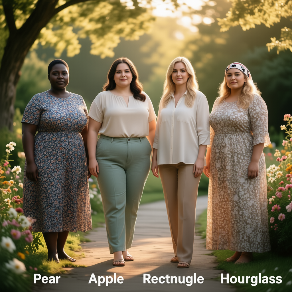 Guide EBook for Losing Weight According to Your Female Body Type