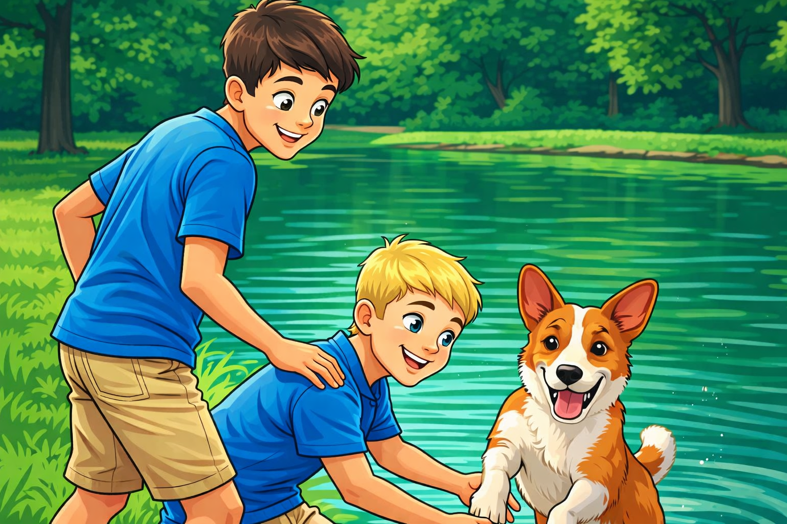 Mattis et Jonas : En route pour l'Académie des Valeurs