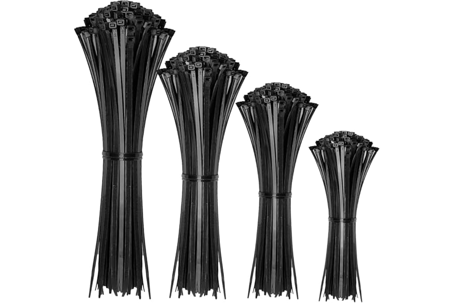 Assorted Black Cable Ties