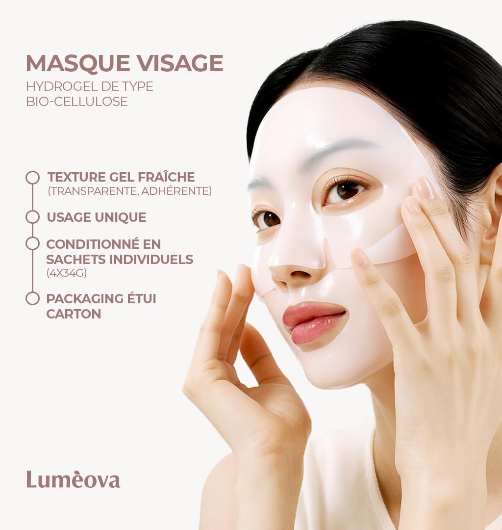 Masque visage bio collagène
