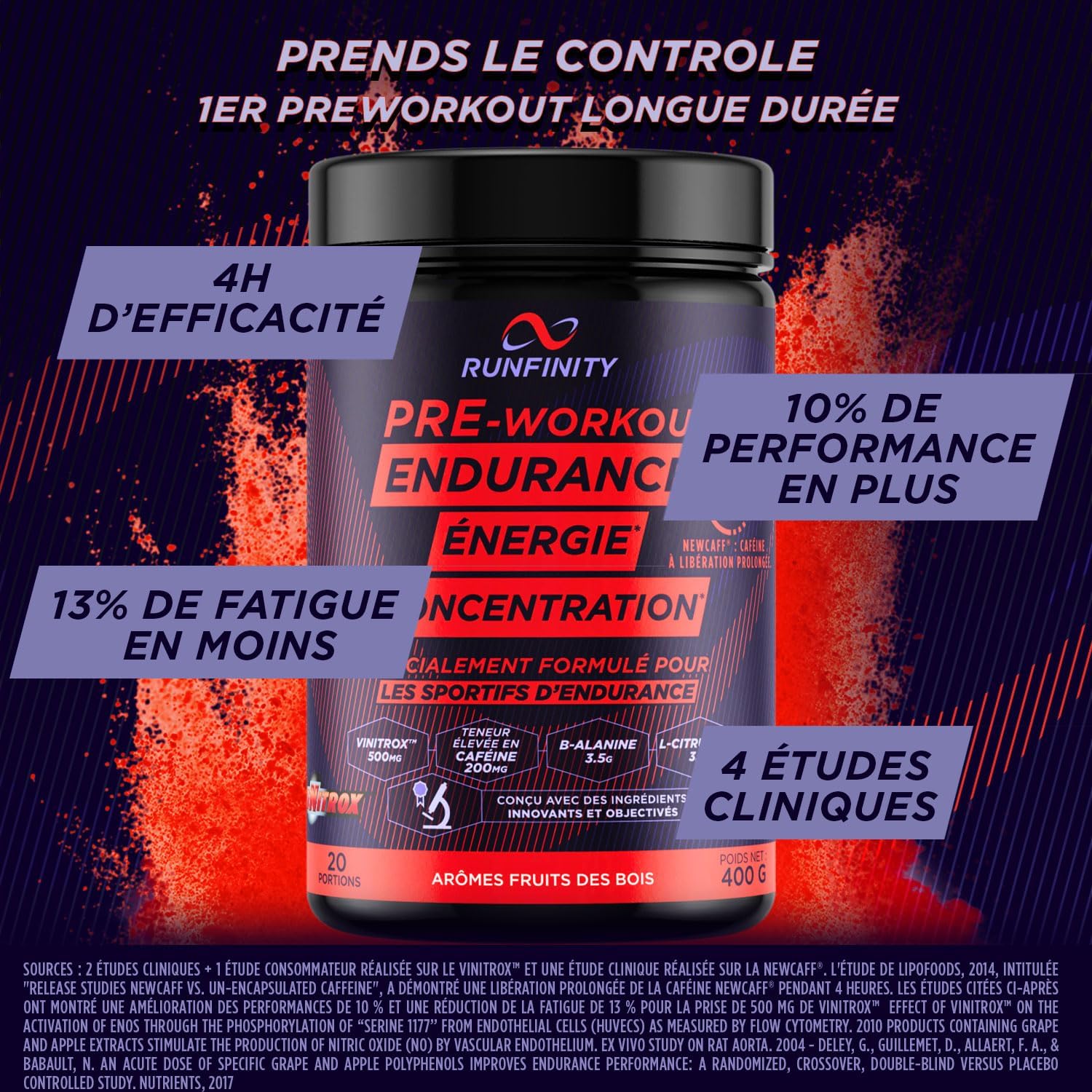 Runfinity Pré-Workout Endurance