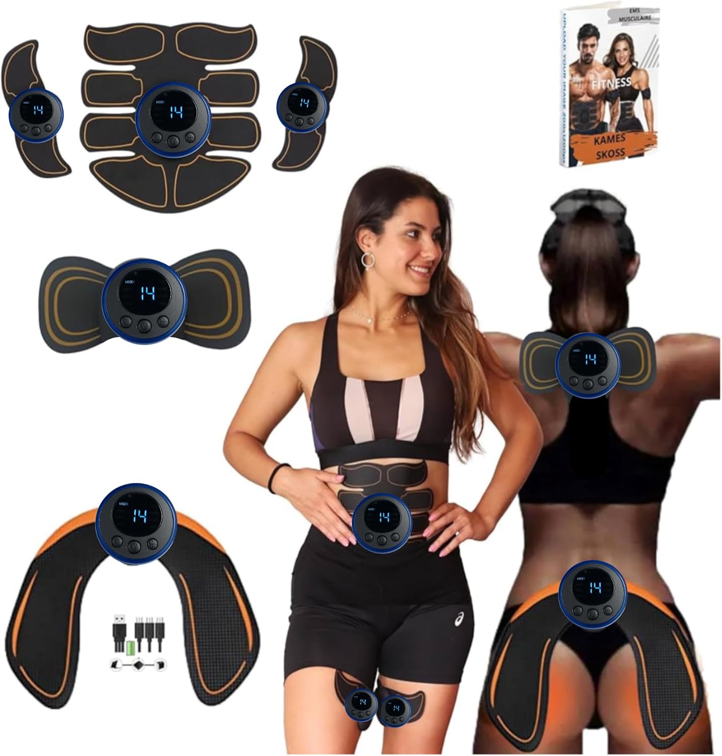 Ensemble de stimulateurs musculaires EMS