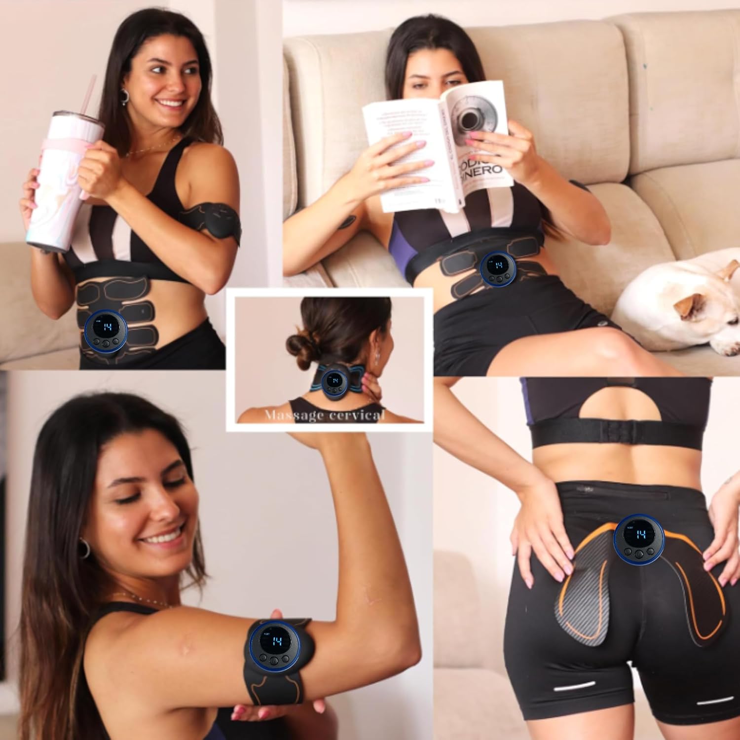 Ensemble de stimulateurs musculaires EMS