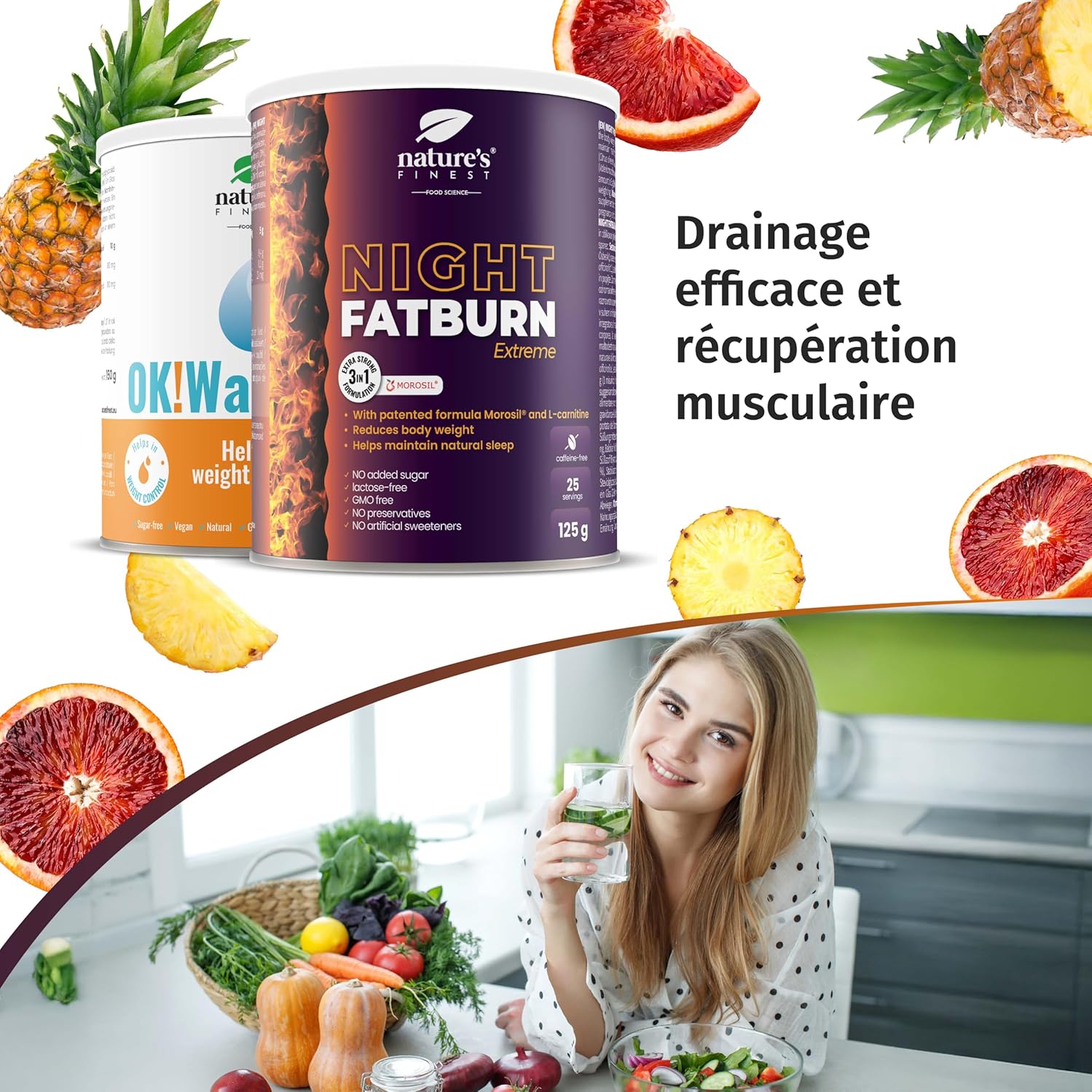 Night Fatburn & OK! Water Out de Nature's Finest