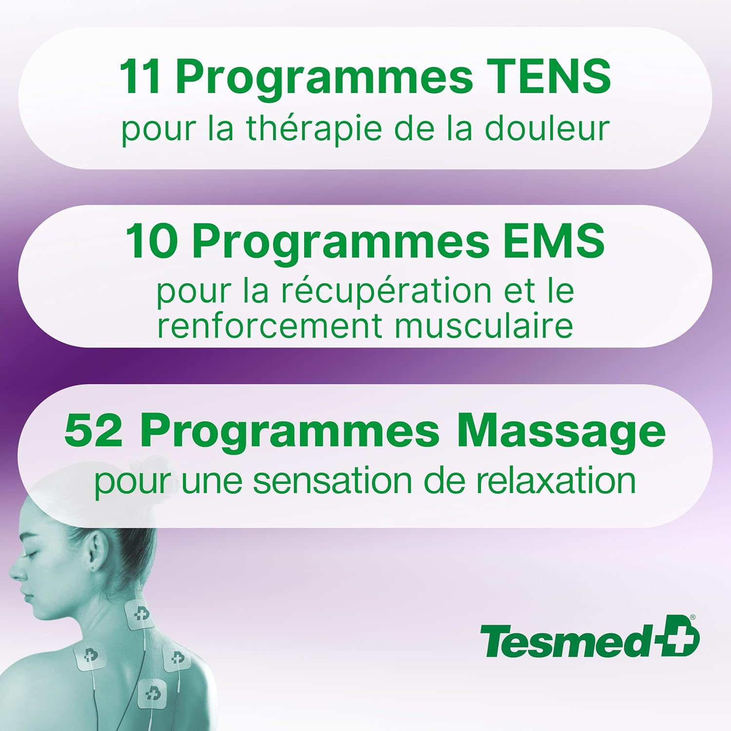 Électrostimulateur Musculaire tesmed te 88 or