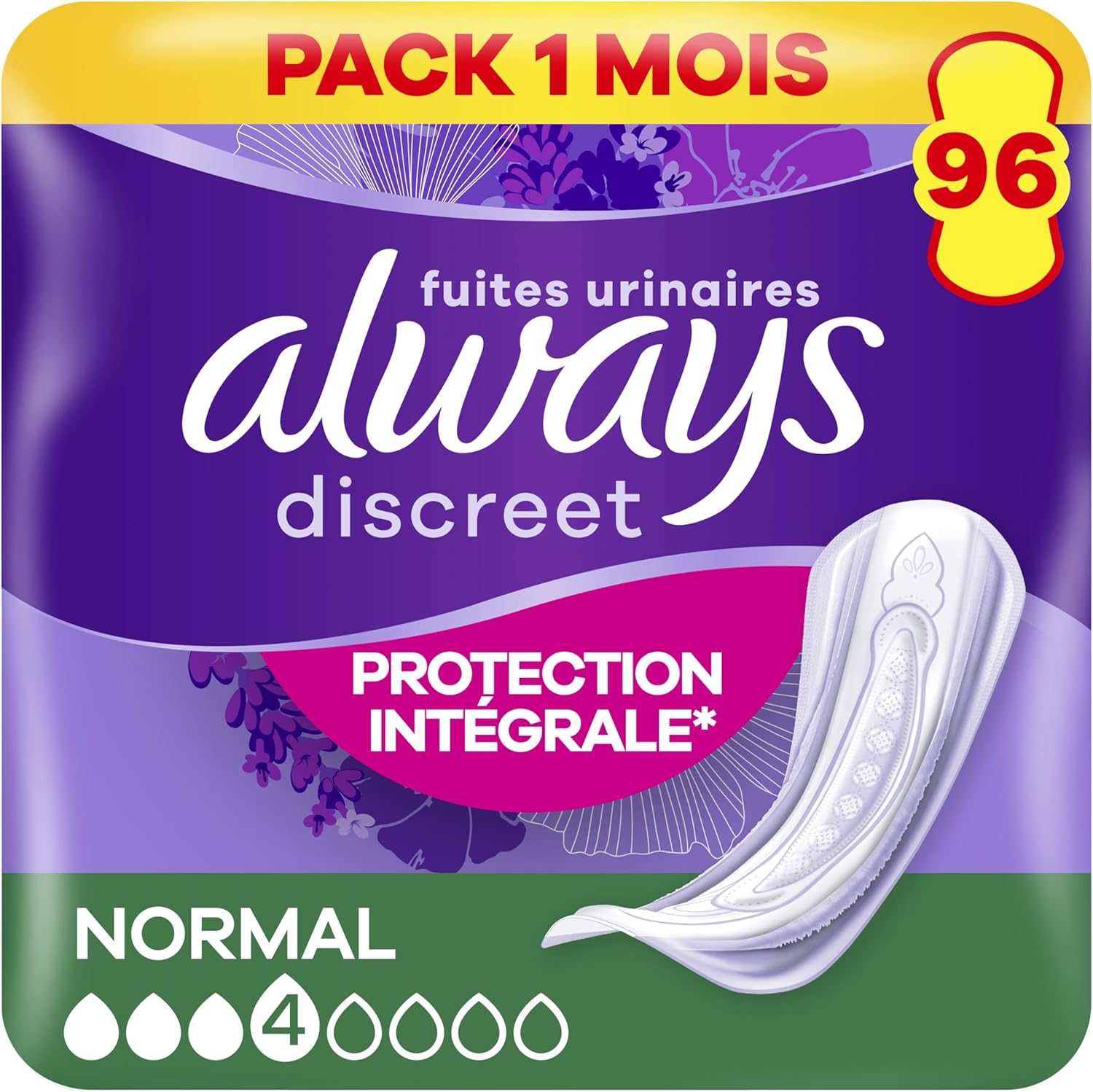 Serviettes Always Discreet Normal