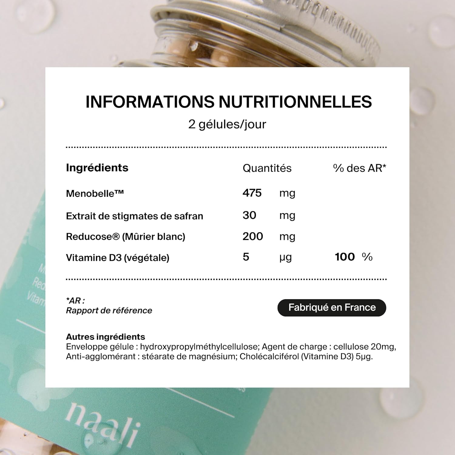 Ménopause – Complément alimentaire