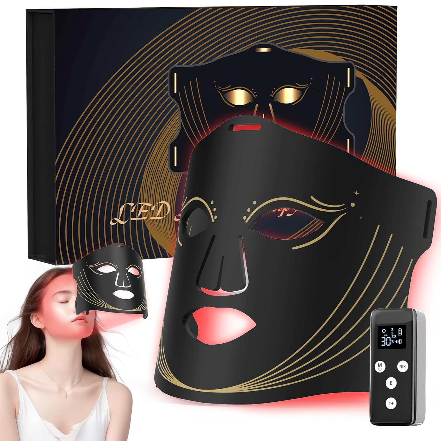 Masque facial LED