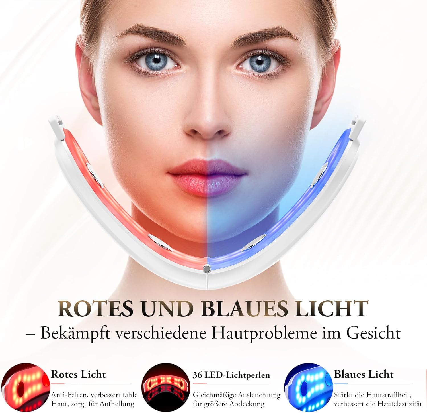 Appareil de massage facial à LED