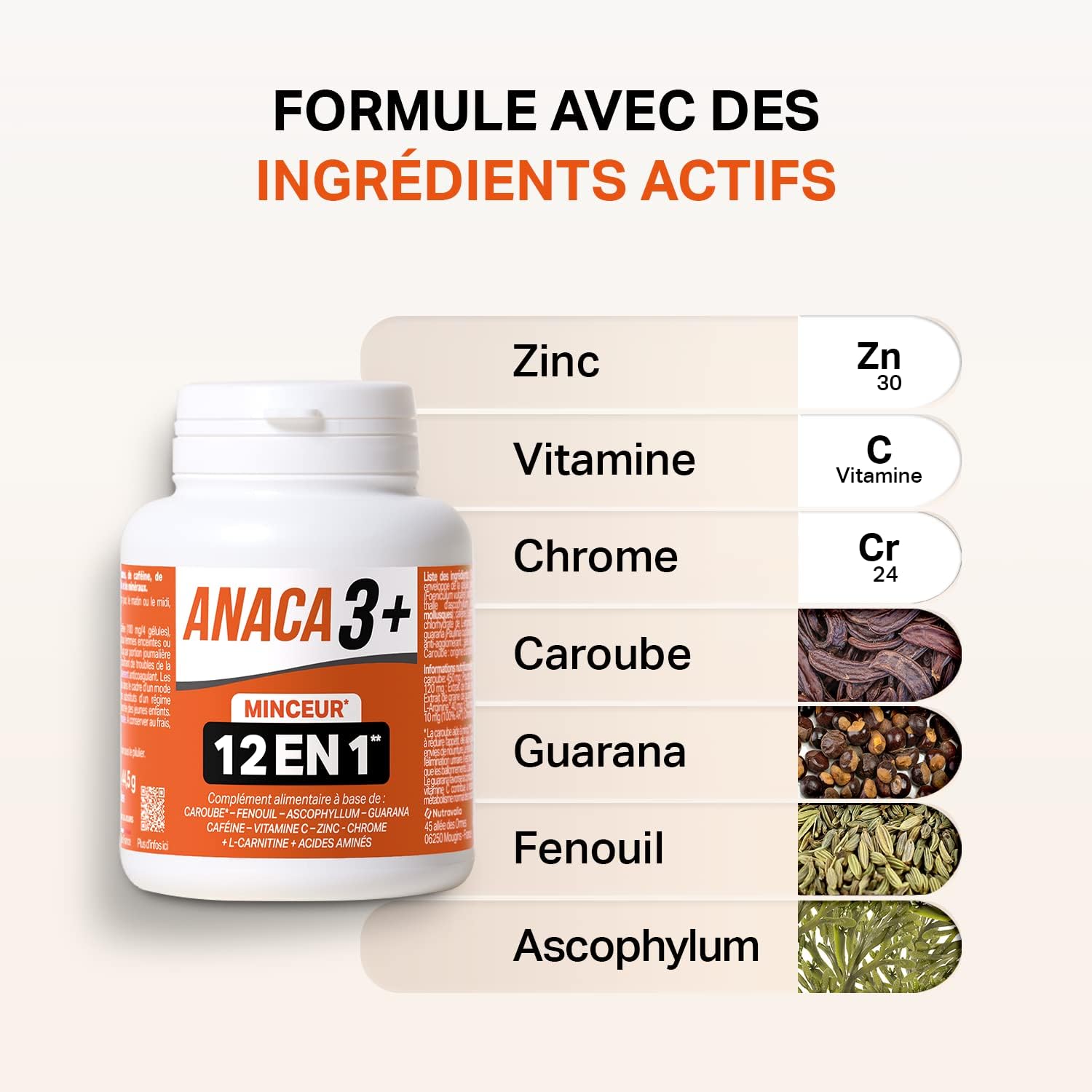 Anaca3+ Minceur 12 en 1