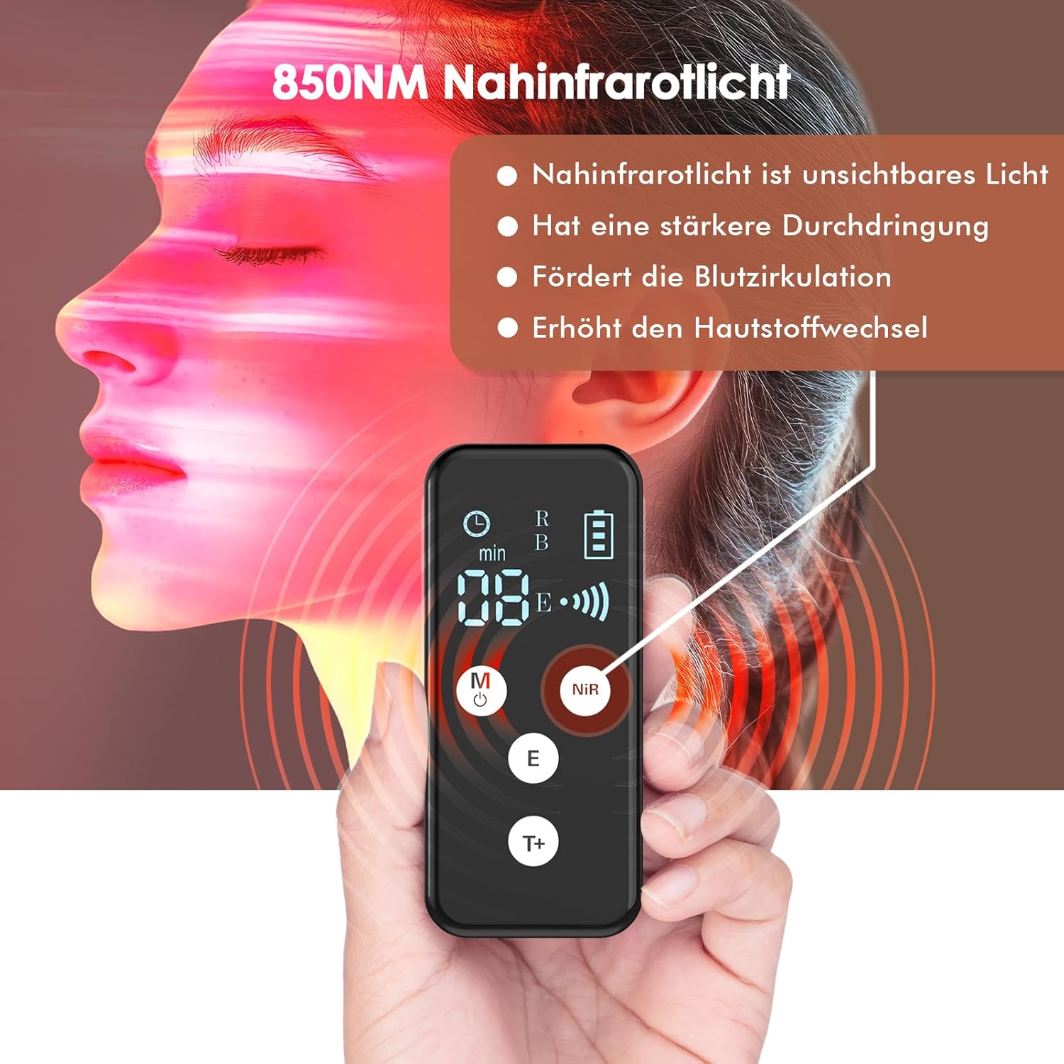 Masque facial LED