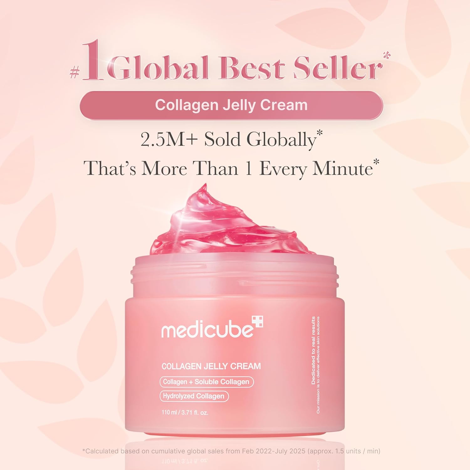Crème de gelée au collagène