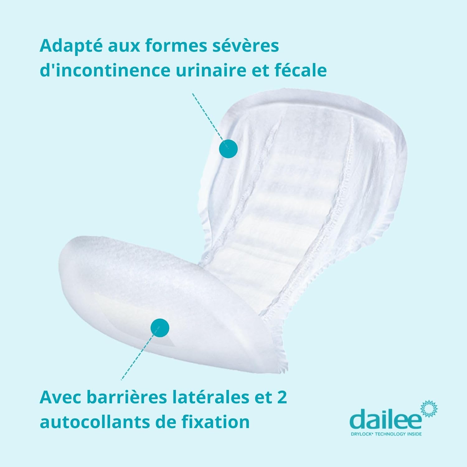 Protection anatomique Dailee Comfort Maxi Plus