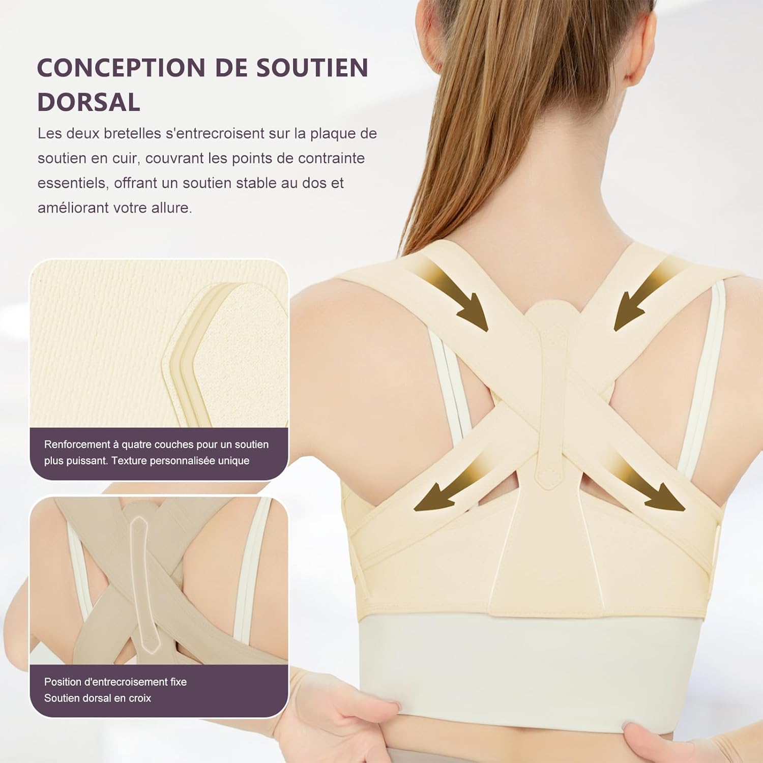 Correcteur de posture ergonomique