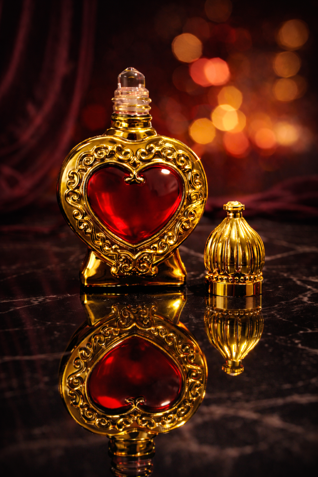 Scarlet Venom Luxury Attar for Women – Long Lasting Floral Fruity Oriental Perfume Oil  Rollon (15ml)