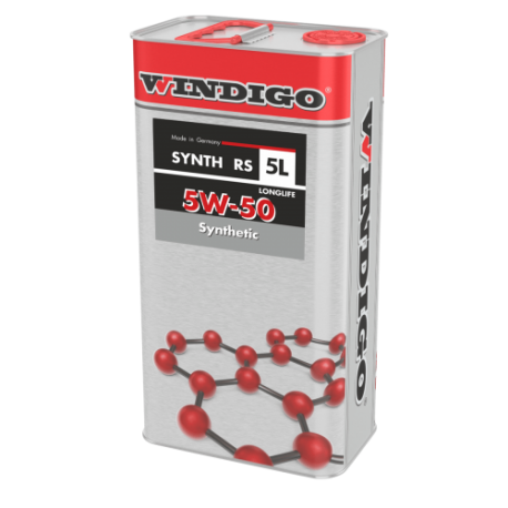 SYNTH RS 5W-50 WINDIGO 5 litres