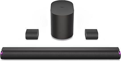 VIZIO 5.1.2 Elevate SE Soundbar, Wireless Subwoofer, Surround Sound w/Dolby Atmos & DTS:X, Bluetooth Speaker, QuickFit™ Compatible – SL512X-08 (New, 2024 Model) category: electronics