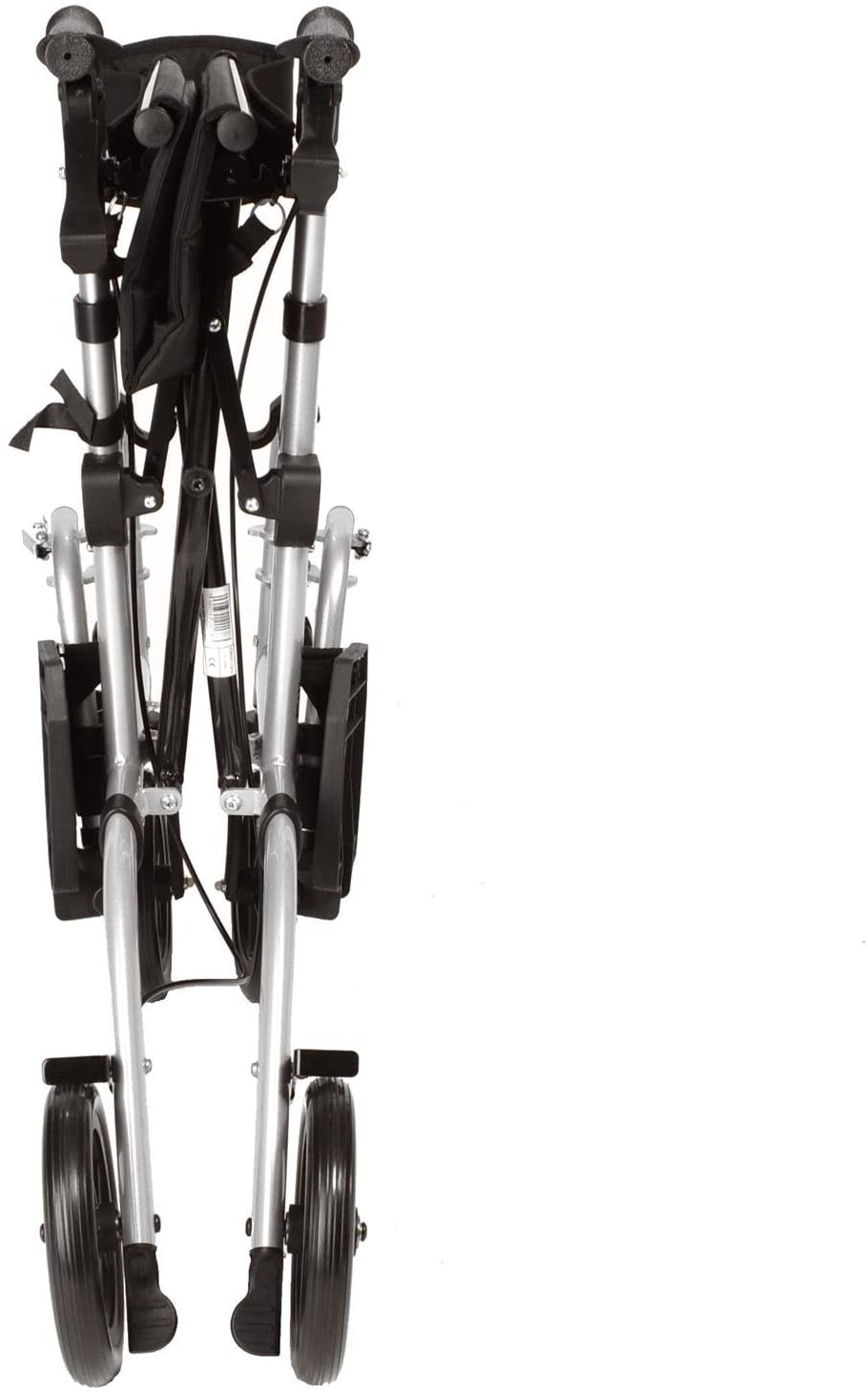 Hybrid Duo 2 in 1 Rollator Wheeled Walker Walking Frame/Folding Transfer Wheelchair
