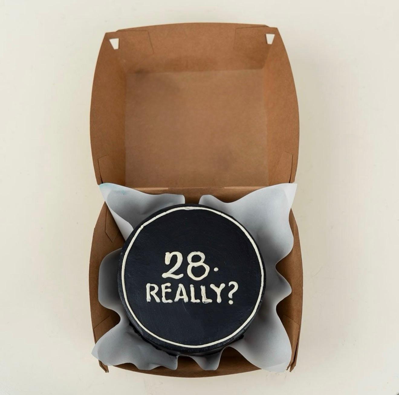 “28. REALLY?” Birthday Cake