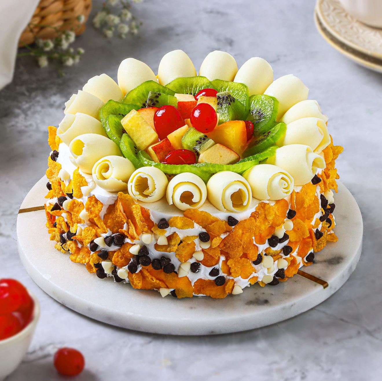 Fresh Fruit & White Chocolate Delight