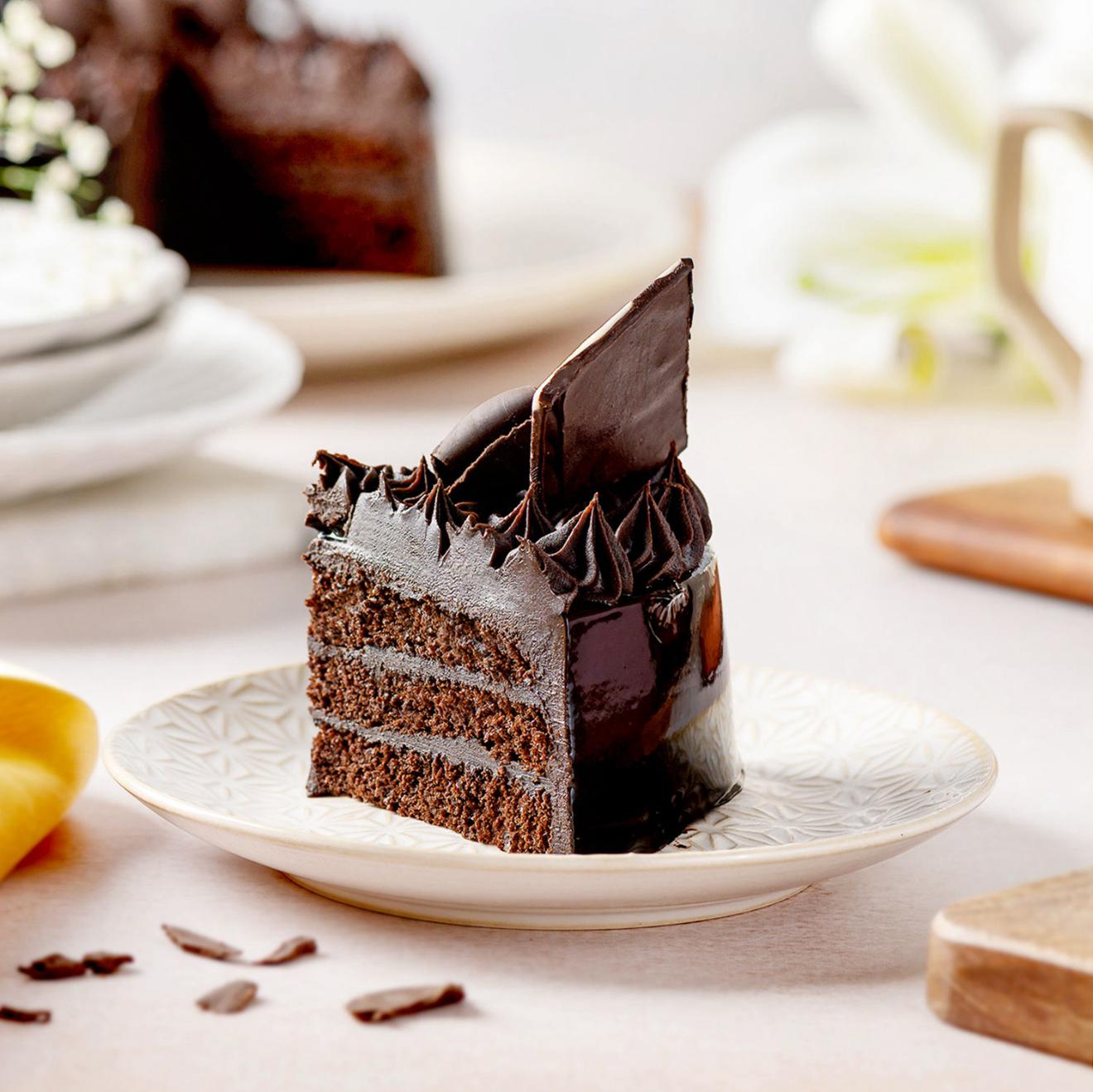 Rich Belgian Chocolate Cake