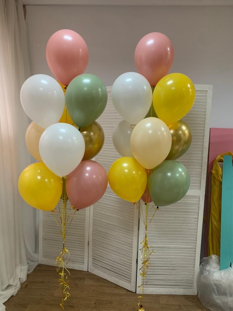 🎈 Pastel Glam Balloon Duo