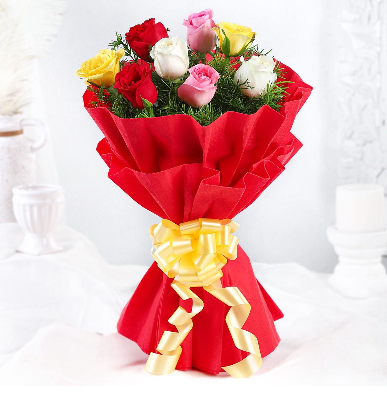 Elegant Mixed Roses