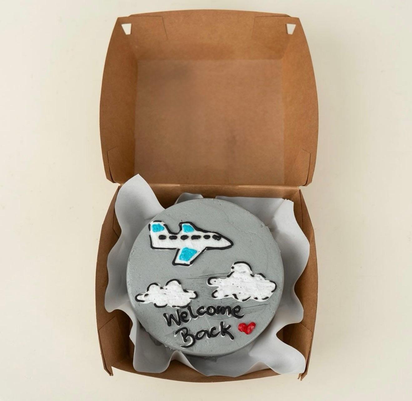 Welcome Back Bento Cake