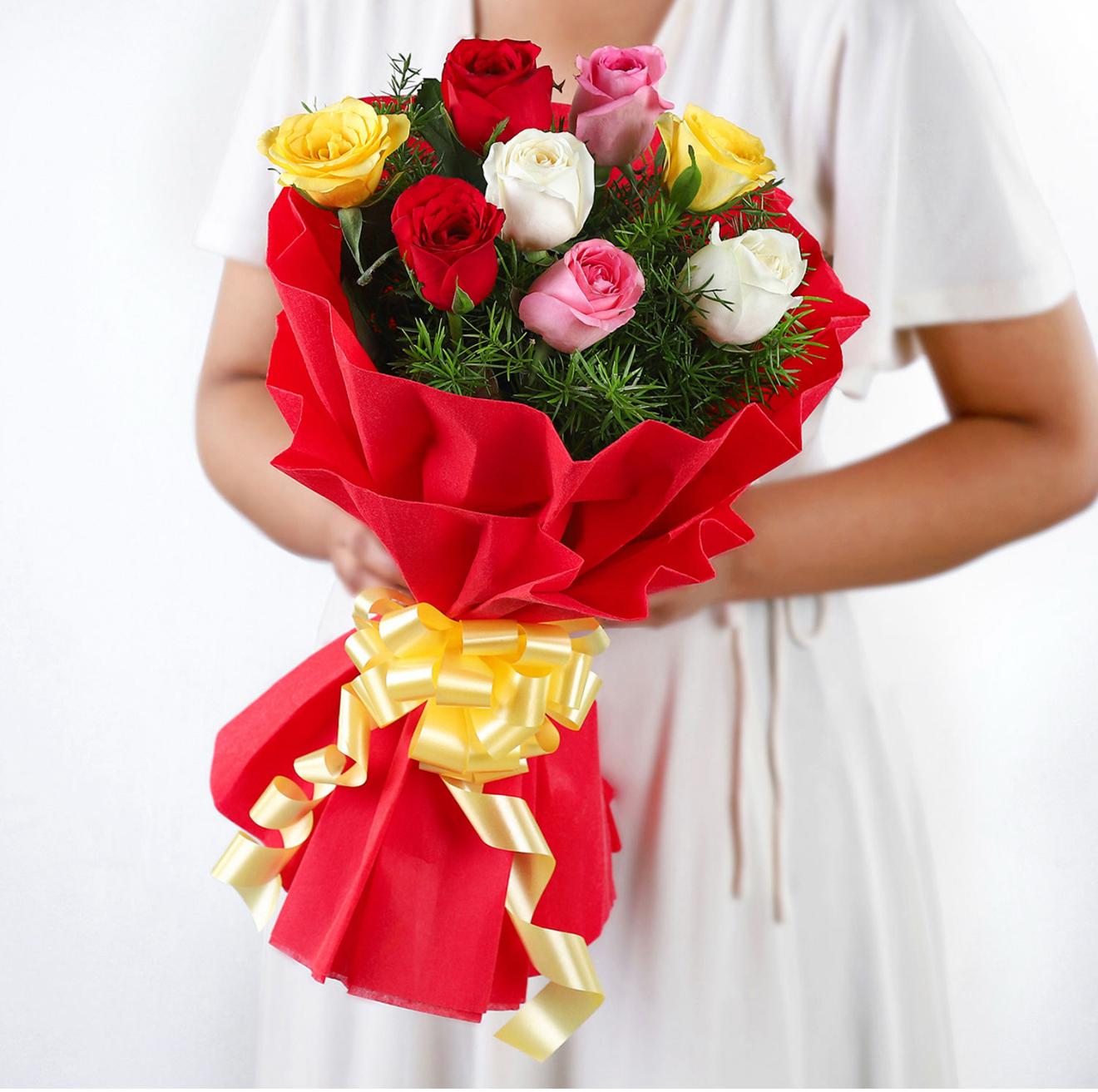 Elegant Mixed Roses
