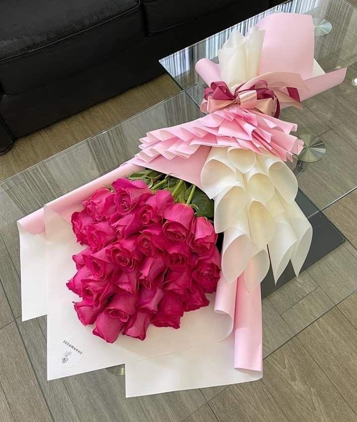 🌹 Magenta Rose Elegance Bouquet