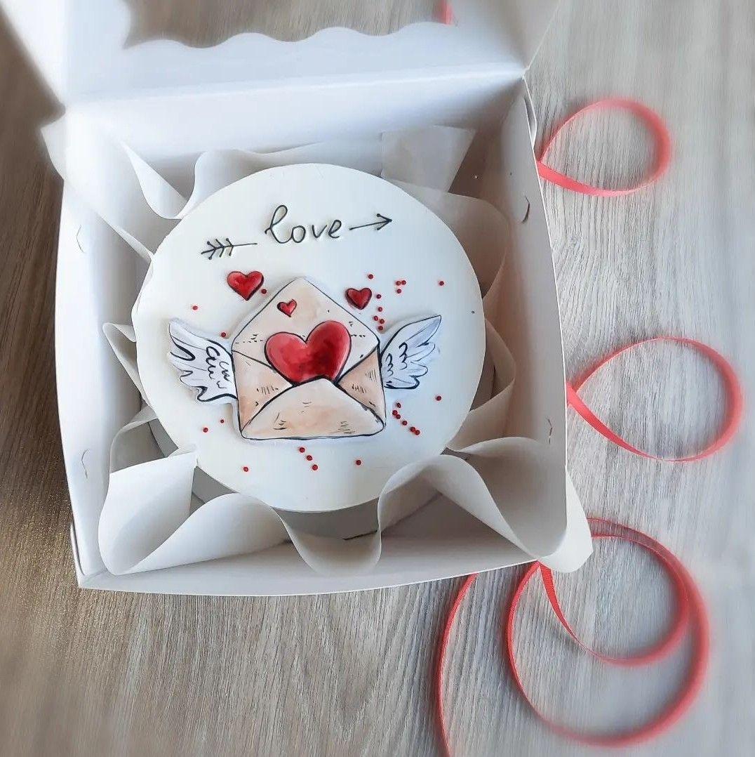 Love Letter Bento Cake