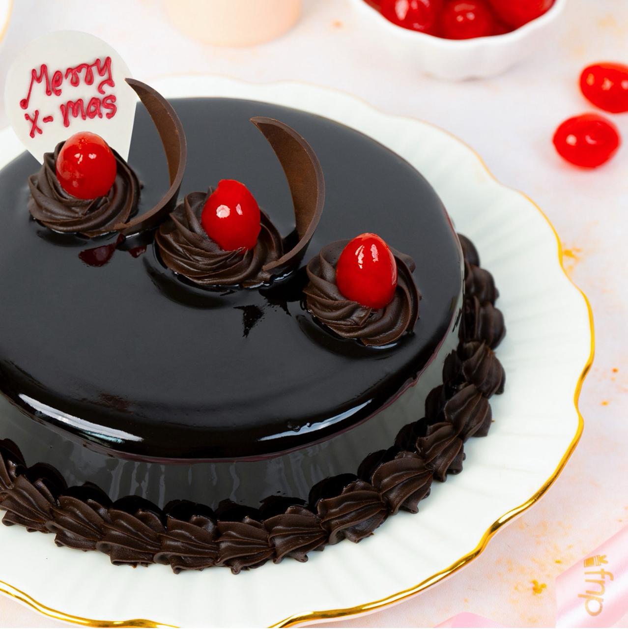 🍫 Choco Truffle Glaze Cake – A Decadent Treat