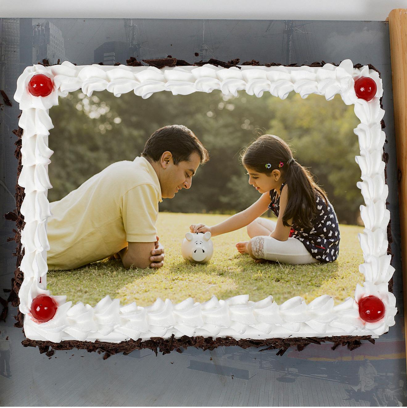 Photo Print Cake 