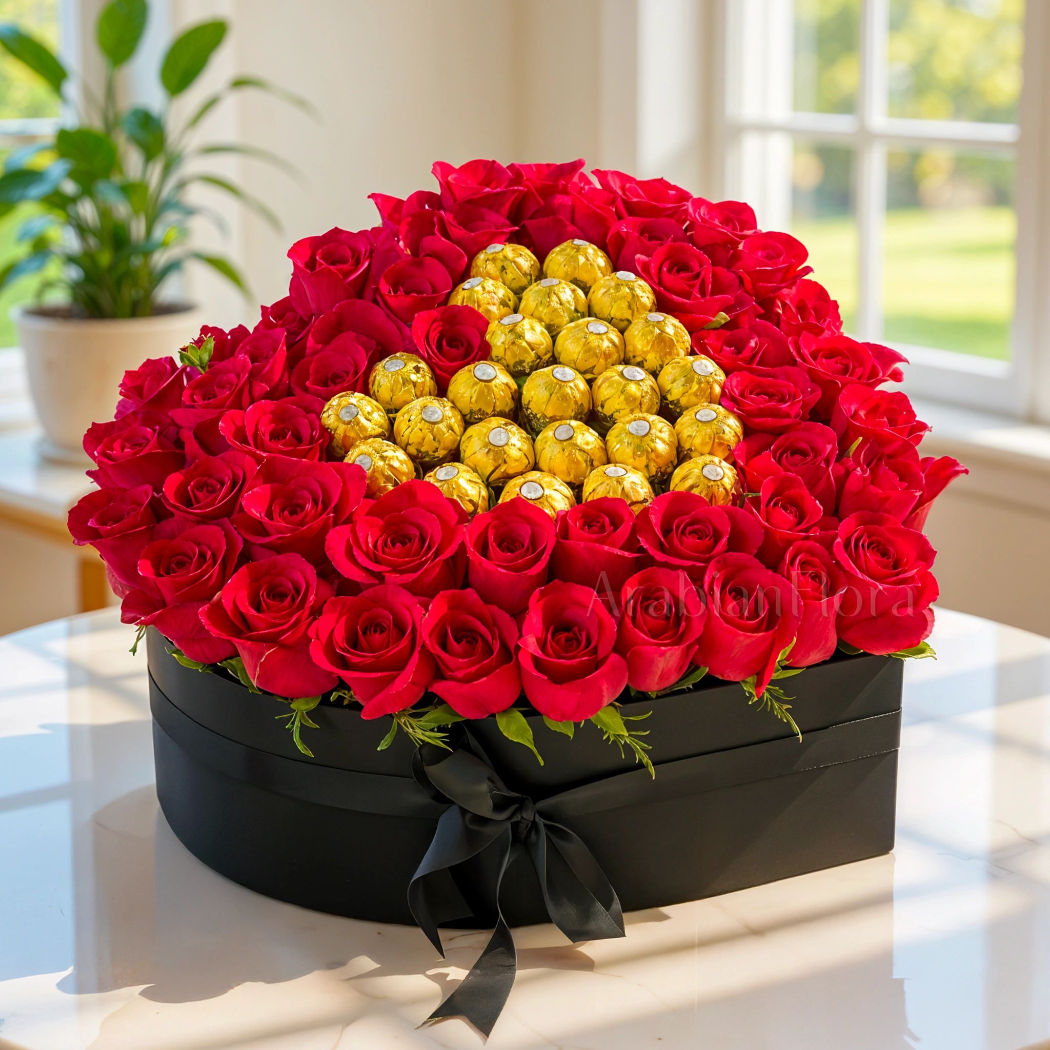 ❤️🍫 Amour Noir Heart Box