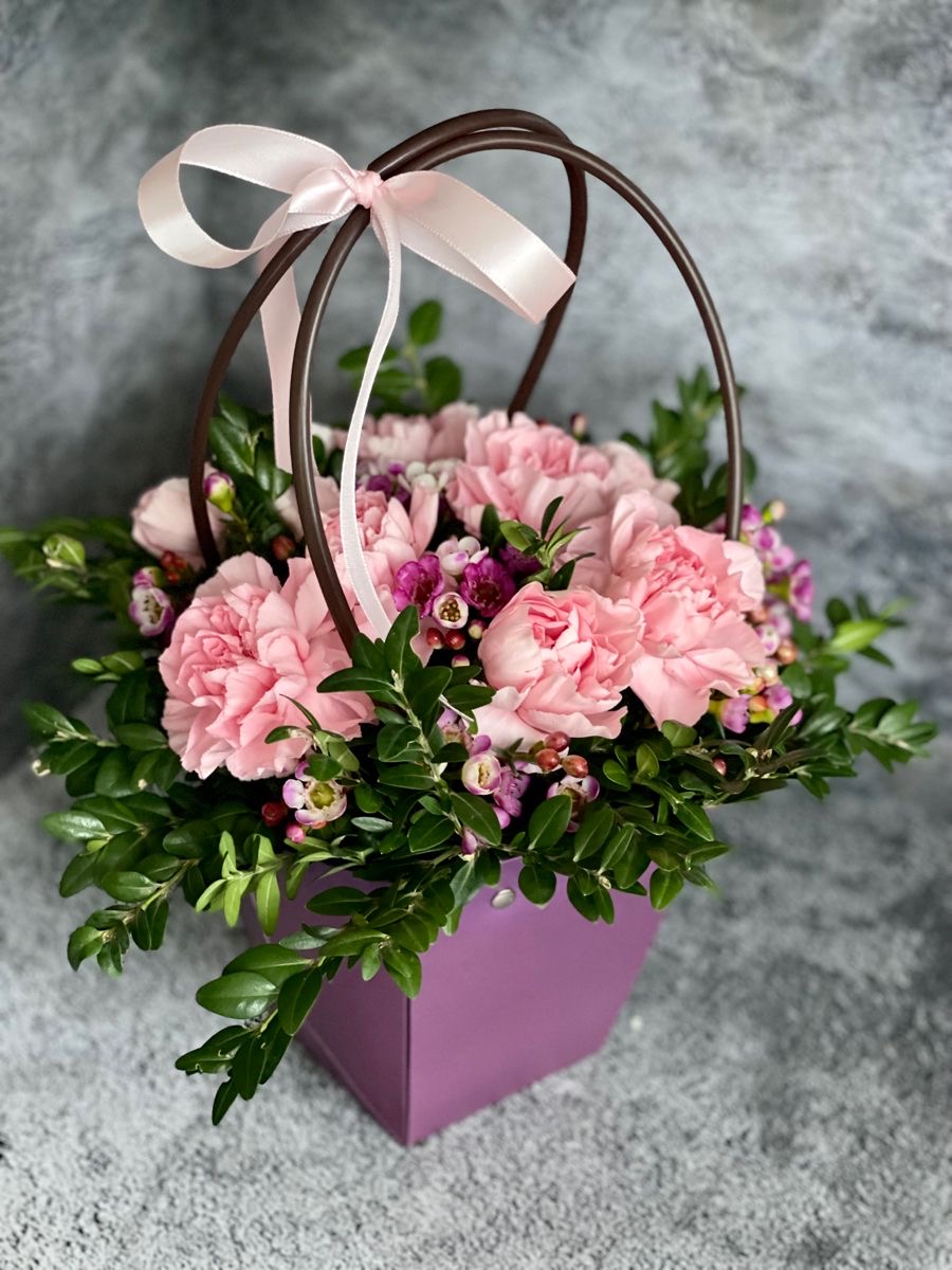 Floral Basket Bliss 