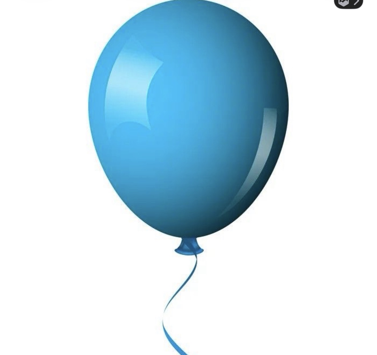 Elegant Party Balloon – Blue