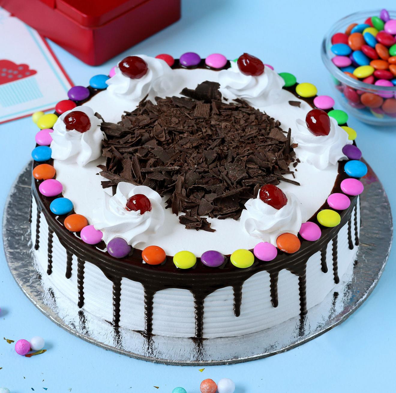 Black Forest Gems Cake