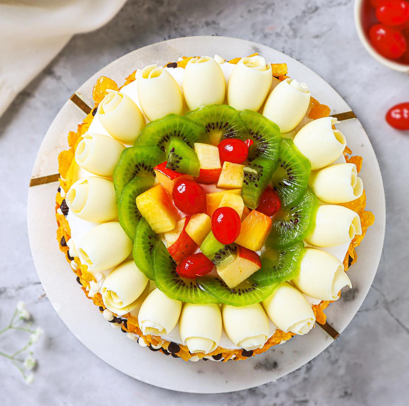 Fresh Fruit & White Chocolate Delight