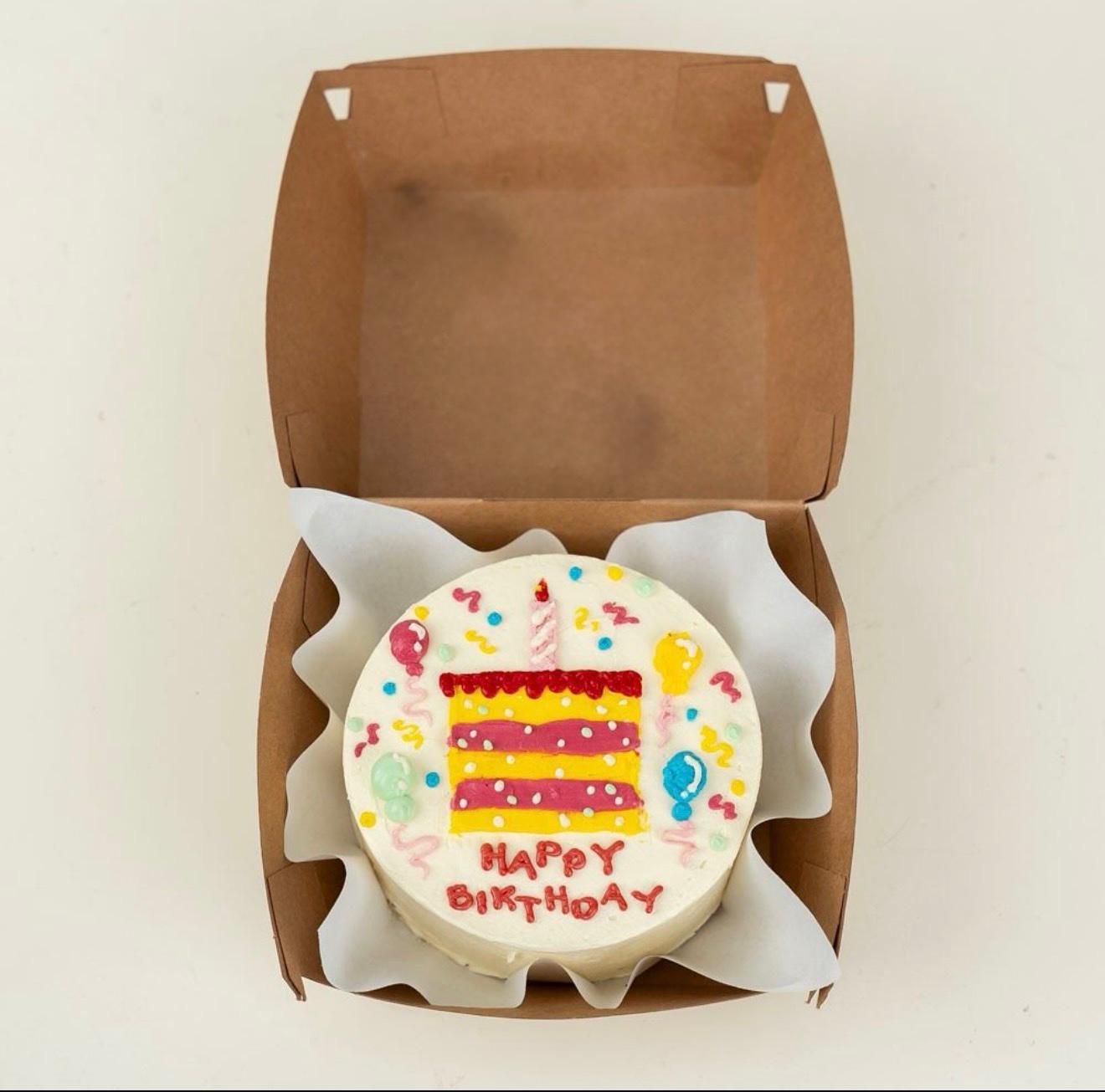 Classic Birthday Celebration Cake