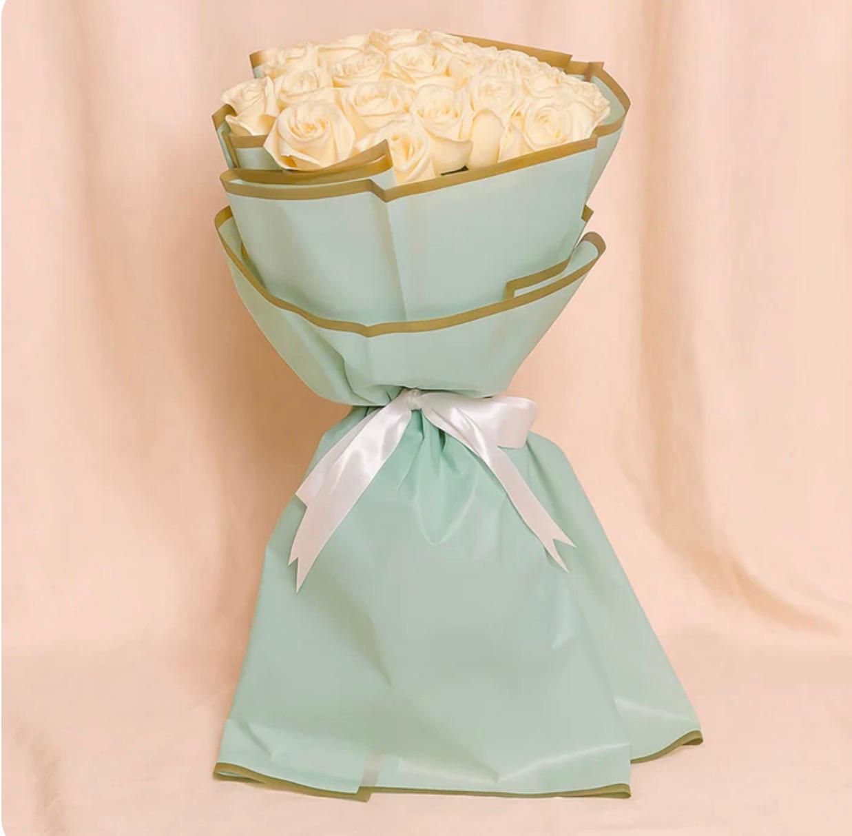 💐 Ivory Grace Floral Wrap