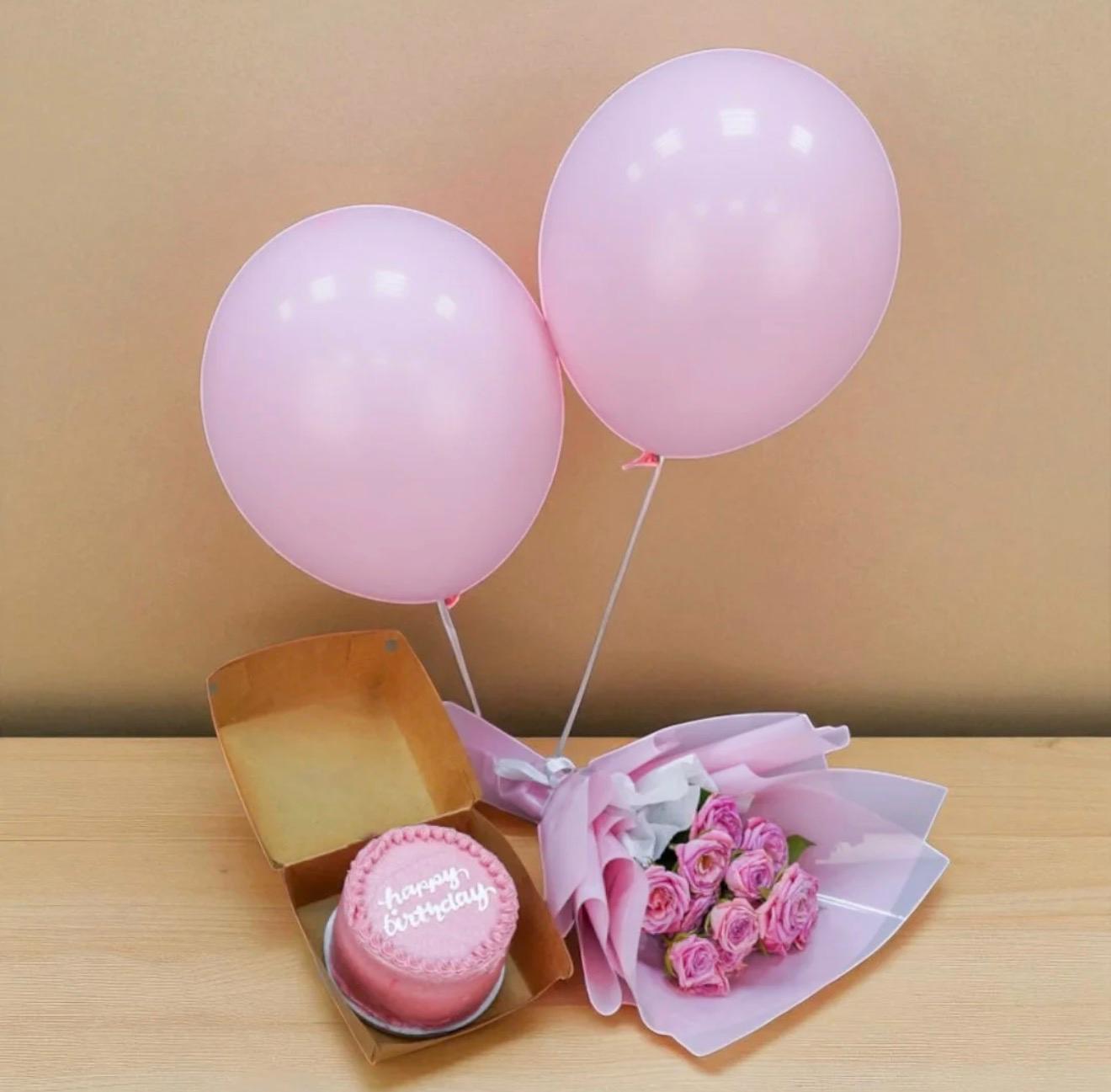 Blush Birthday Trio