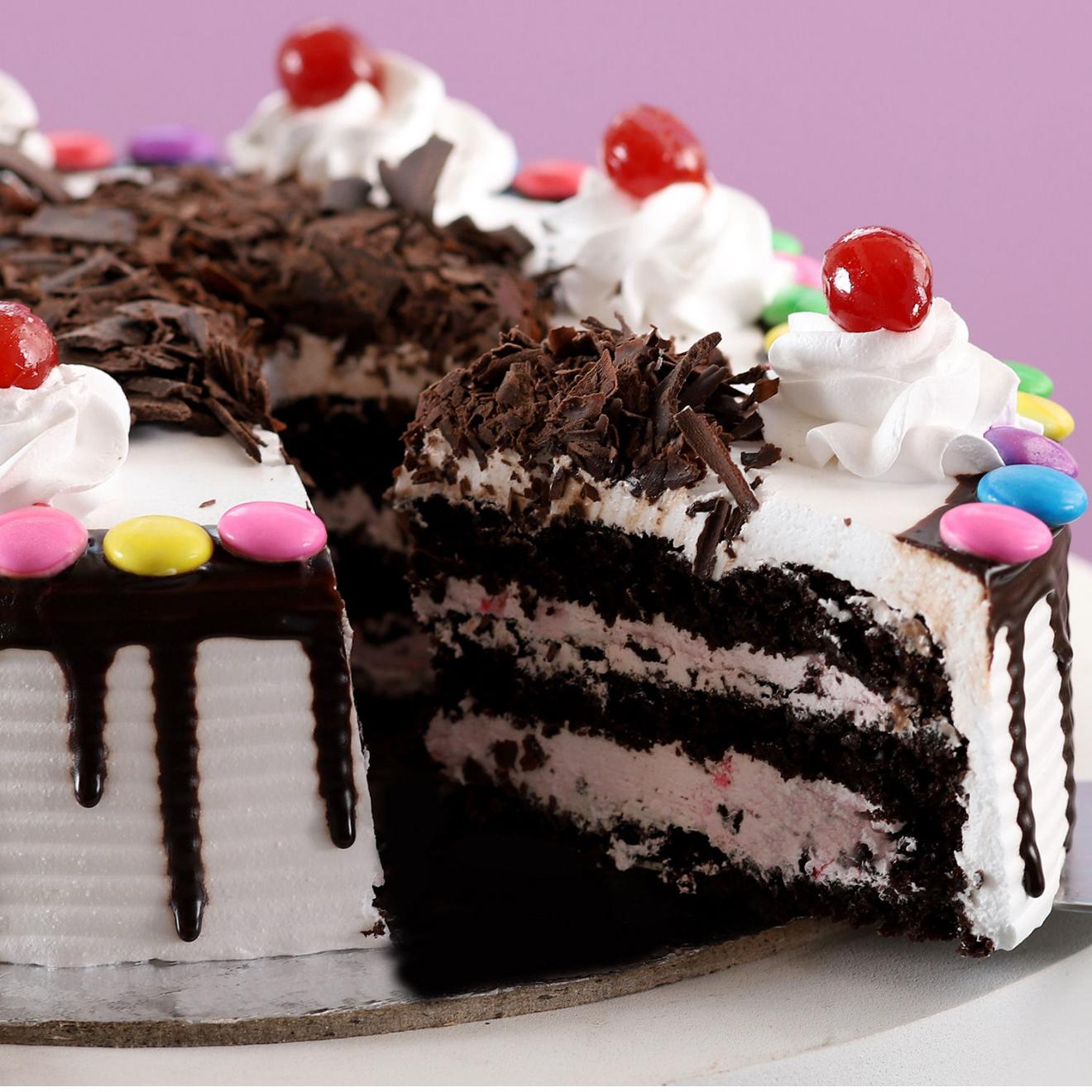 Black Forest Gems Cake