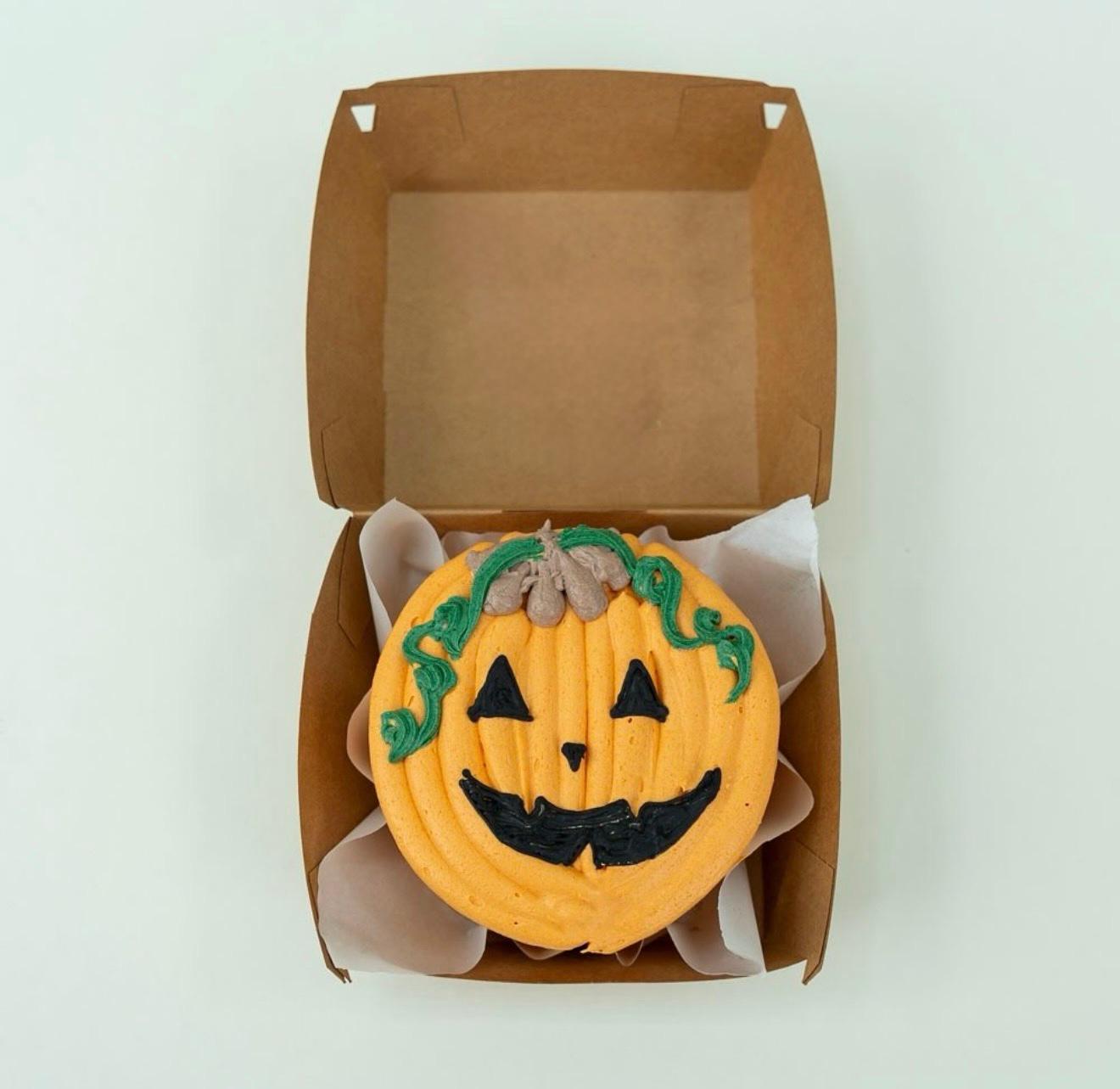 Jack-o’-Lantern Cookie