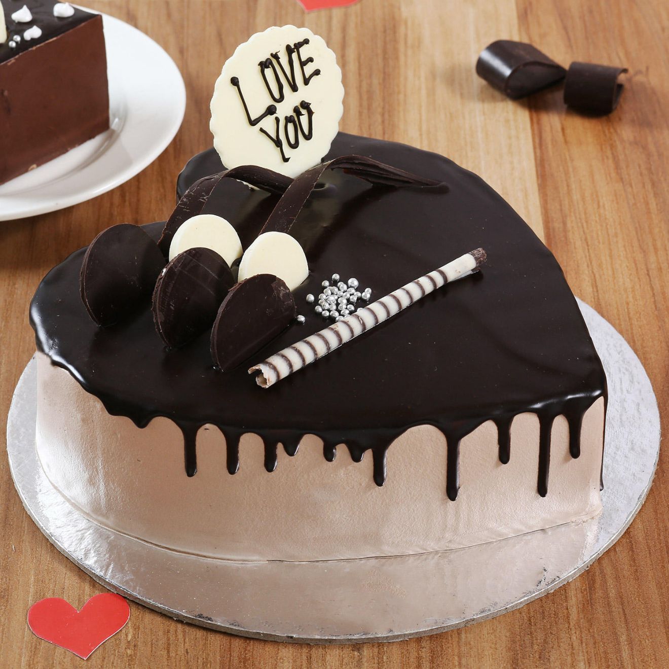 Chocolate Drizzle Cake with Choco-Sticks