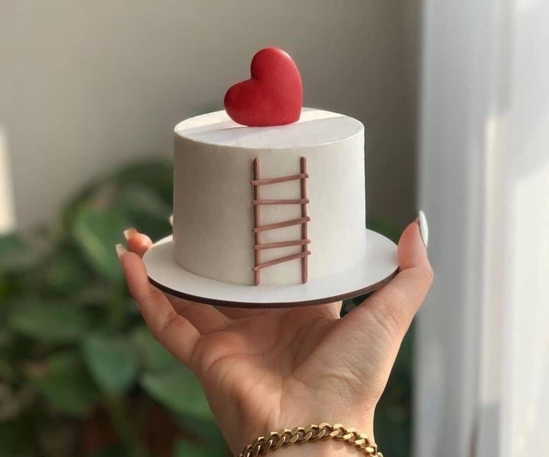 Ladder to Your Heart Mini Cake